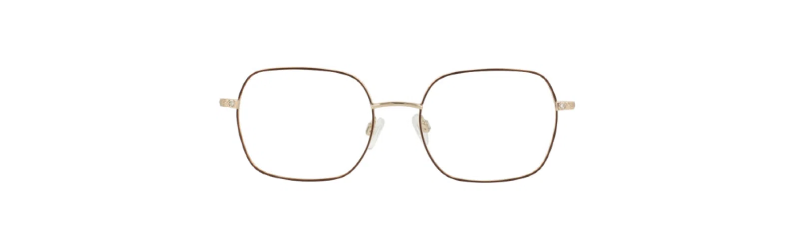 Sophia Loren SLM340 Eyeglasses - Chestnut - view 3